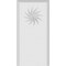 Ekena Millwork Standard Foster Spiral Plinth Block With Rounded Edge, 2 1/2"W x 5"H x 1"P PBP025X050X100FOS14 - alternate 3